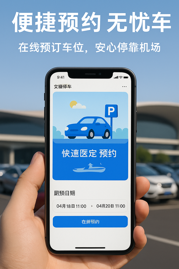 **出發(fā)時干凈停進去，回來時充好電提車走，文鋒停車更懂你**