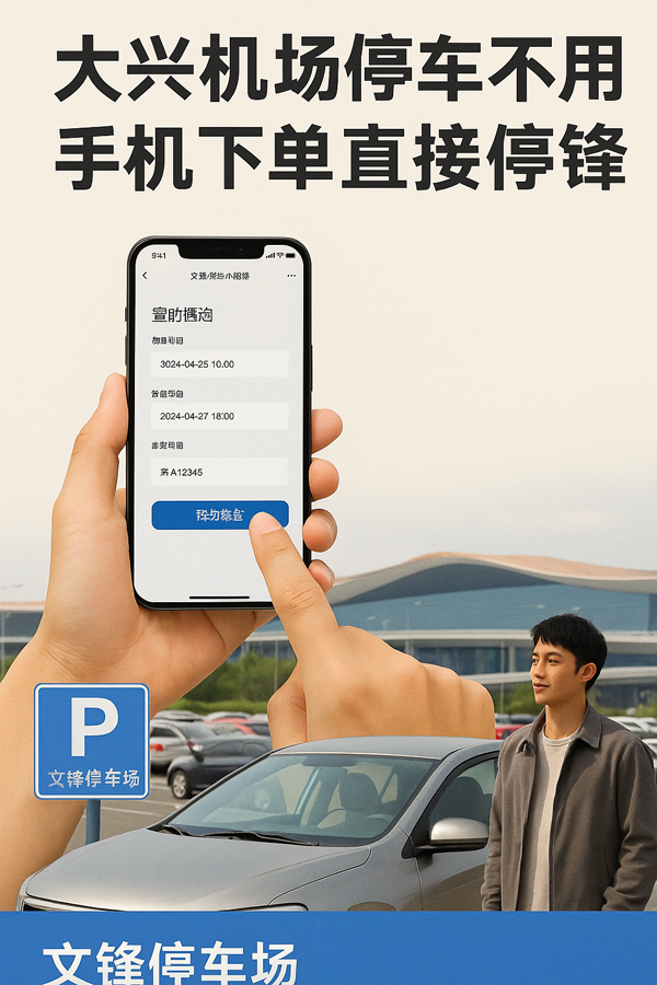 大興機(jī)場(chǎng)停車全流程留痕，避免停車糾紛更安心